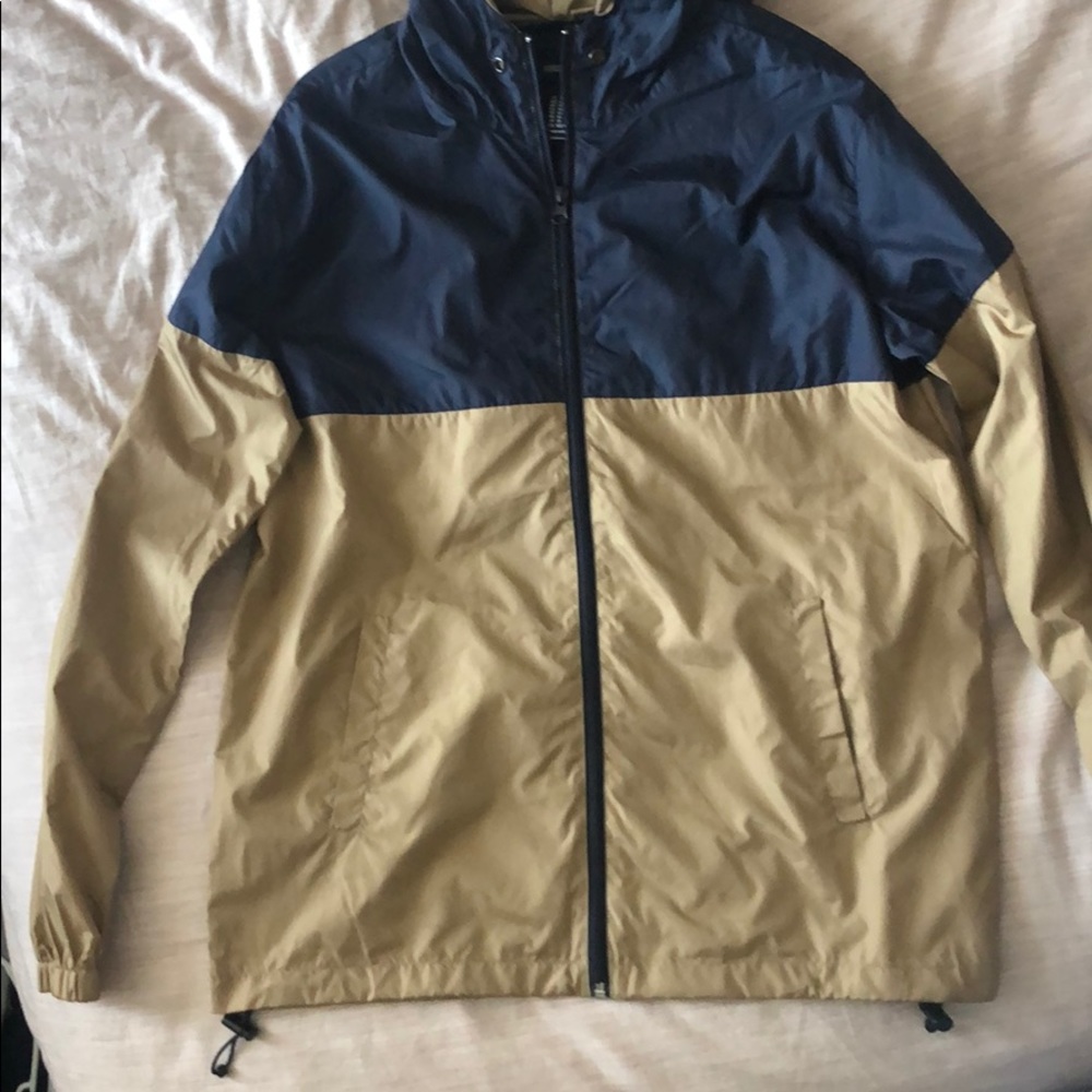 Navy/Gold windbreaker